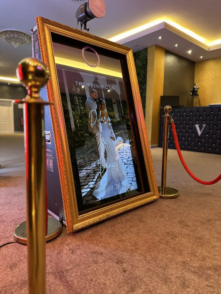 Fotospiegel – Hochzeit: Sofortbild der Braut